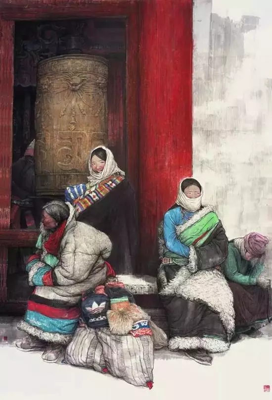 当代最具收藏价值的人物画家——杨光利