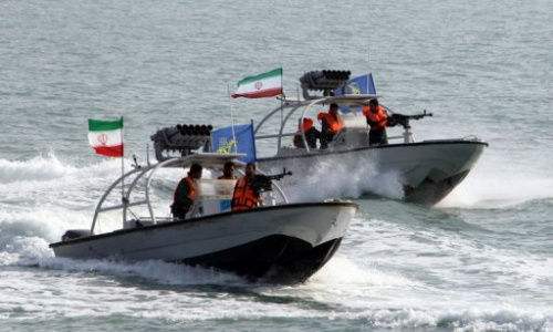 资料图：伊朗快艇