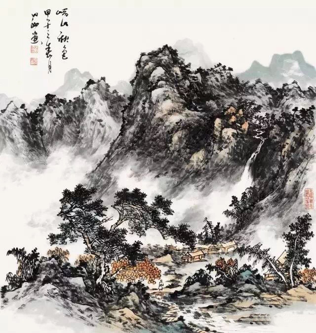 中国画名家陈忠洲作品欣赏