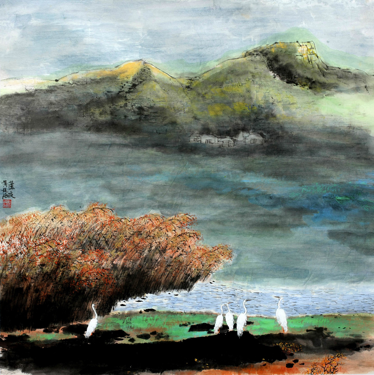 黄廷海——学术丰厚、画风独造的山水画大家