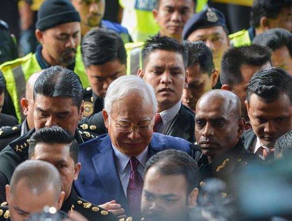 马来西亚前总理纳吉布被起诉
