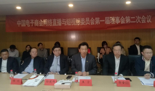 中国电子商会网络直播与短视频委员会_第一届理事会第二次会议在京召开